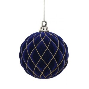 6” Velvet Plush w/Glitter Diamond Ball