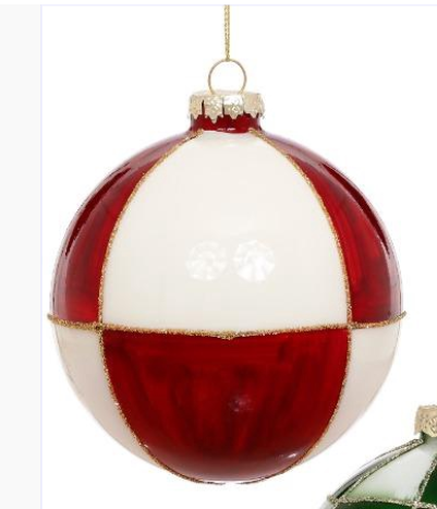 CHRISTMAS BALL ORN 4'' - Image 2
