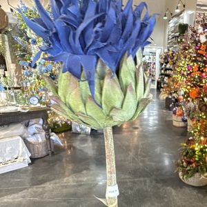 Blue Just Cut Cardoon Thistle