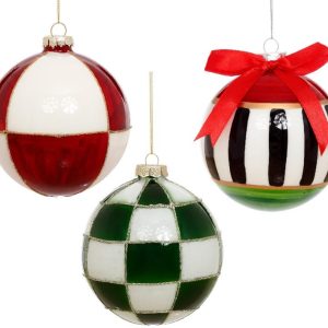 CHRISTMAS BALL ORN 4''