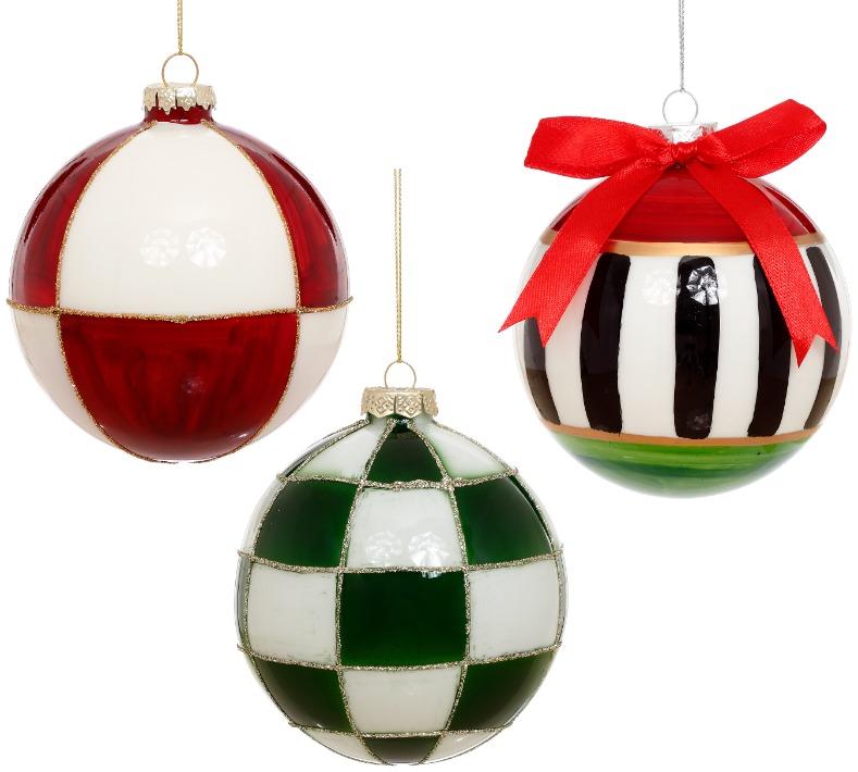 CHRISTMAS BALL ORN 4''