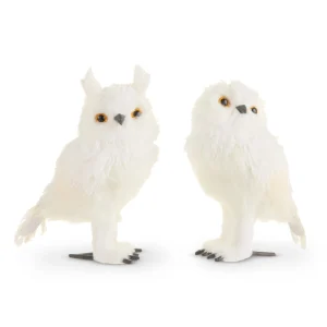 11" White Owl Ornament