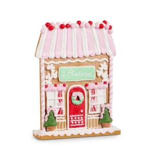 10" Gingerbread Flat Bakery