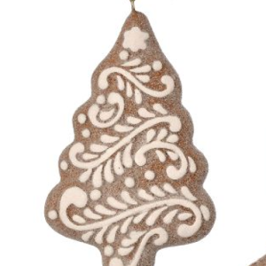 4.5 inch Resin Gingerbread Tree/Finial Ornament